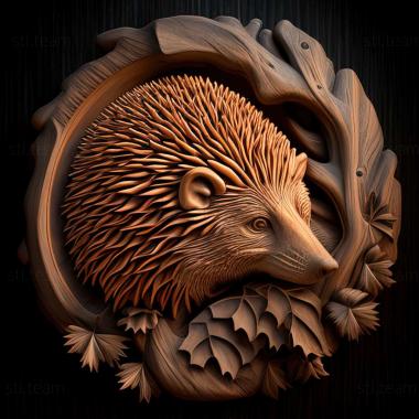 3D model hedgehog (STL)